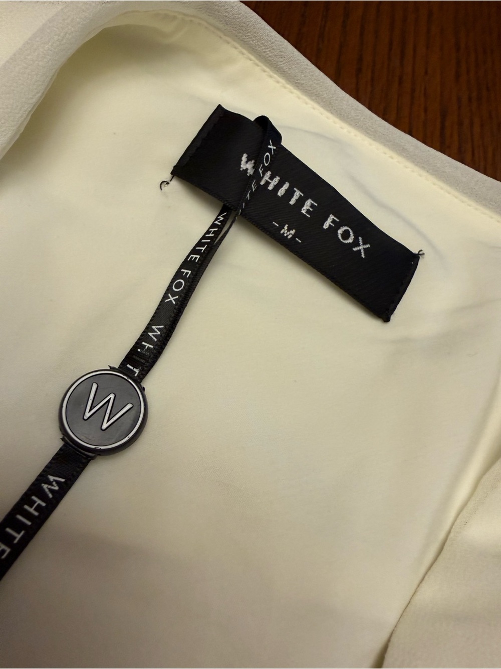 White Fox Stand and Stare Boutique White Maxi Skirt with Side Zipper - Picture 7 of 8